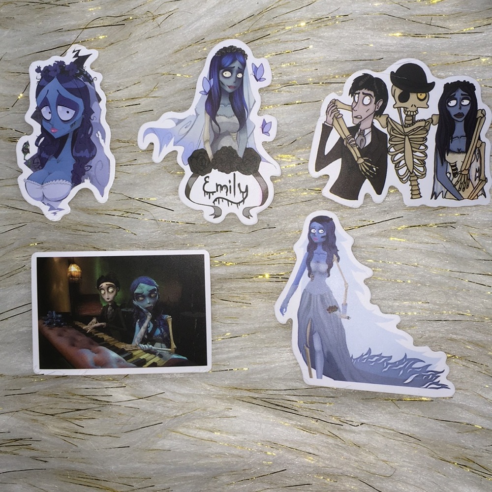 #1 Corpse Bride Sticket Bundle Tim Burton